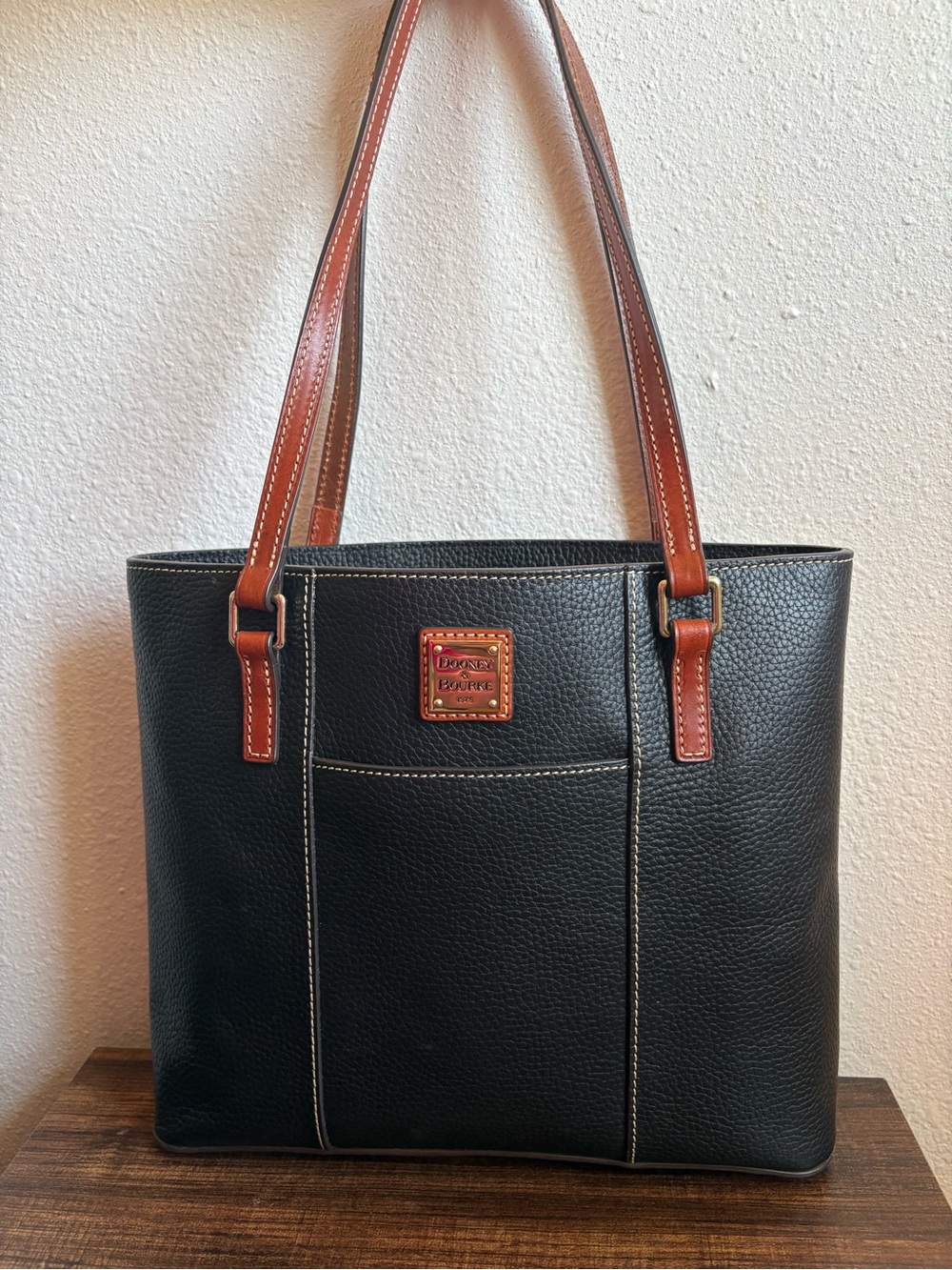 Dooney & Bourke Pebble Grain Small Lexington Tote